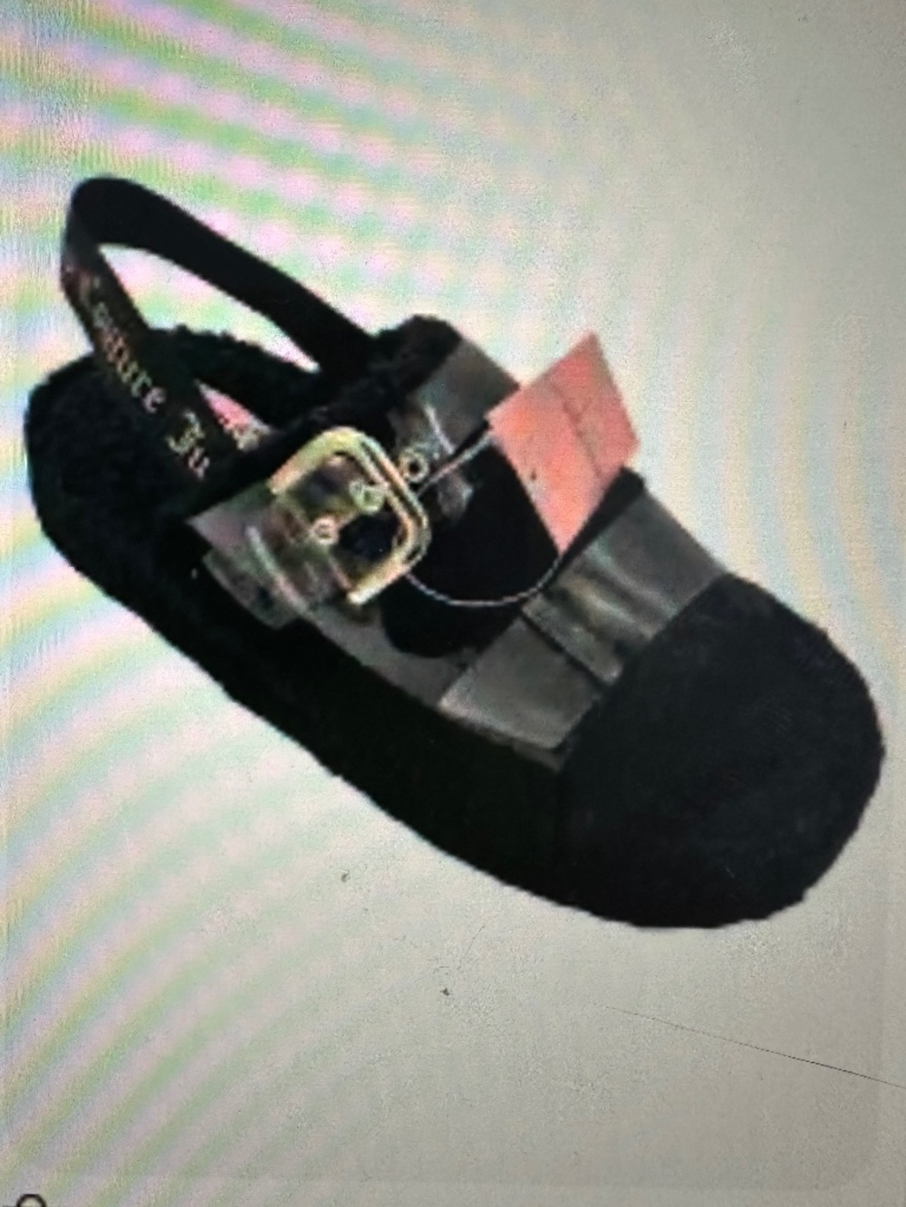 Juicy Couture Cozy Teddy Slingback. Nwt